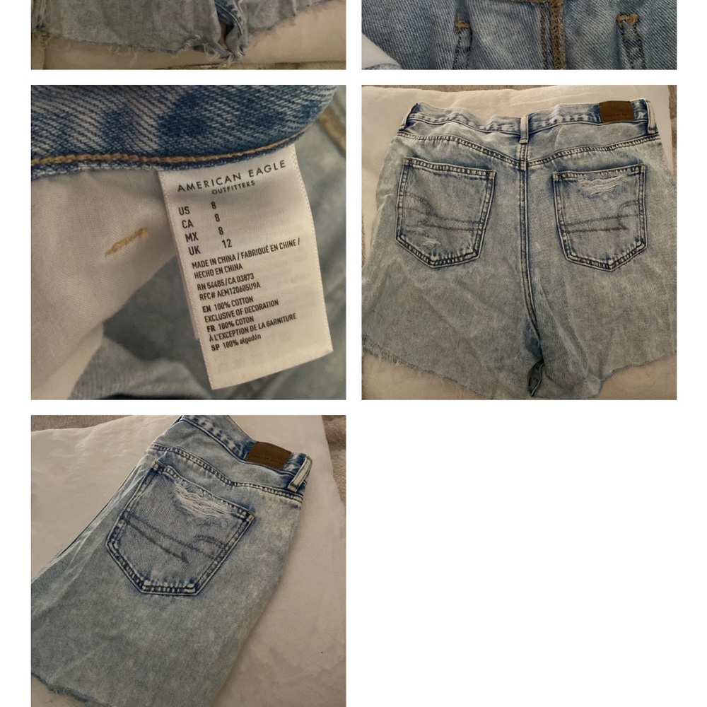 American eagle, mom, Jean shorts high-rise